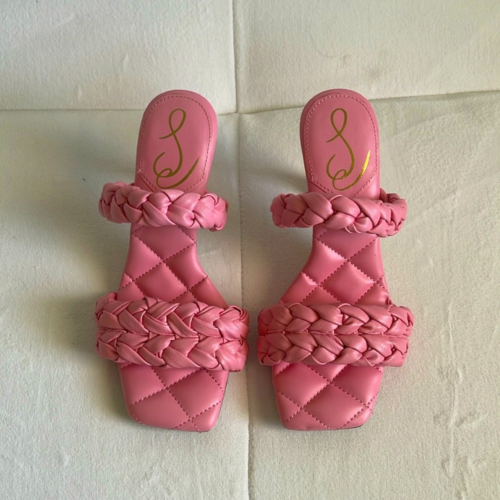 Pink heels